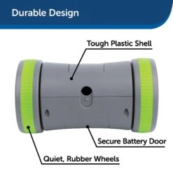 PetSafe Kibble Chase Roaming Treat Dropper Dog Toy -PetSafe Kong Shop 266209 PT2. AC SS1800 V1648614712