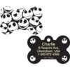 Quick-Tag Disney Skellington Bone Personalized Dog ID Tag