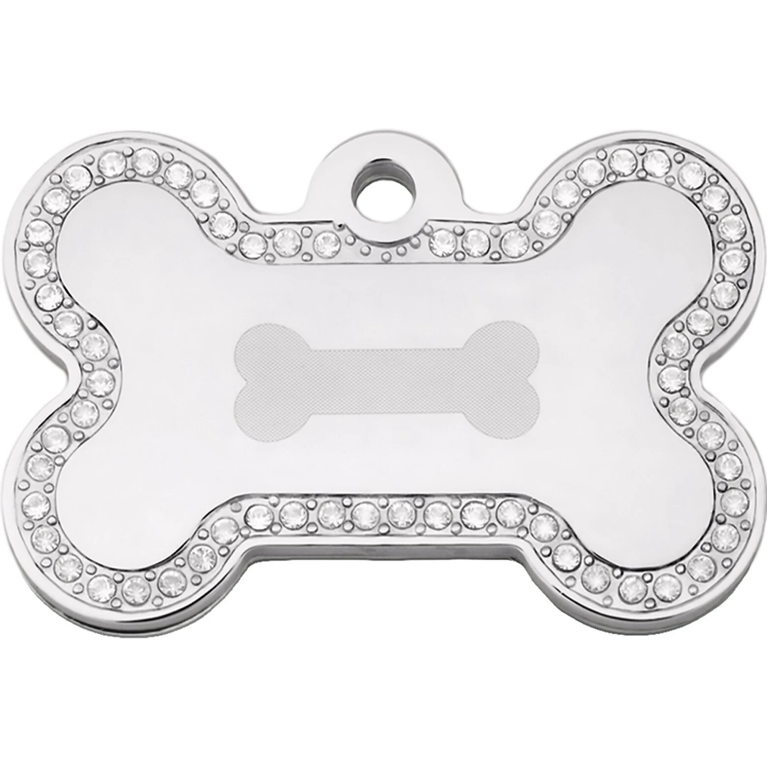 Quick-Tag Diva Bone & Etched Bone Personalized Dog ID Tag 2 Quick-Tag Diva Bone & Etched Bone Personalized Dog ID Tag - Image 2