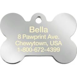 Quick-Tag Diva Bone & Etched Bone Personalized Dog ID Tag 6 Quick-Tag Diva Bone & Etched Bone Personalized Dog ID Tag -PetSafe Kong Shop 266372 PT2. AC SS1800 V1665010957