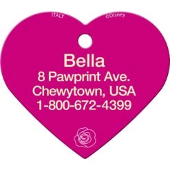 Quick-Tag Disney Heart Personalized Dog & Cat ID Tag 6 Quick-Tag Disney Heart Personalized Dog & Cat ID Tag -PetSafe Kong Shop 266381 PT2. AC SS1800 V1611958291