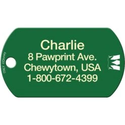 Quick-Tag Disney's Muppets Kermit Military Personalized Dog & Cat ID Tag -PetSafe Kong Shop 266420 PT2. AC SS1800 V1611958879