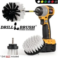 Drillbrush Power Scrubber 3-Piece Pet Hair Remover Brush Kit & Long Reach Extension, Soft Bristle Drill Brush 10 Drillbrush Power Scrubber 3-Piece Pet Hair Remover Brush Kit & Long Reach Extension, Soft Bristle Drill Brush -PetSafe Kong Shop 266437 PT3. AC SS1800 V1611702384