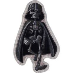 STAR WARS Halloween DARTH VADER Stuffing-Free Flat Plush Squeaky Dog Toy