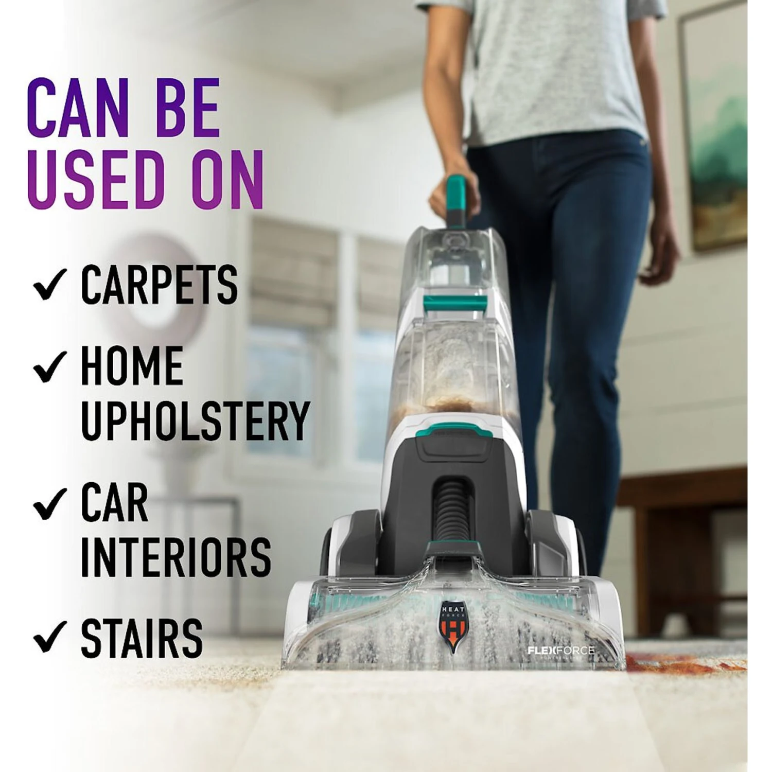 Hoover Paws & Claws Cotton Breeze Carpet Cleaning Formula, 64-oz Bottle 7 Hoover Paws & Claws Cotton Breeze Carpet Cleaning Formula, 64-oz Bottle - Image 7