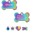 Quick-Tag Coated Metal Personalized Dog & Cat ID Tag