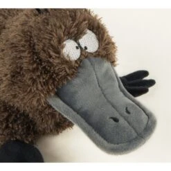 TrustyPup Silent Squeak Platypus Squeaky Dog Plush Toy, Large -PetSafe Kong Shop 269266 PT2. AC SS1800 V1611790899