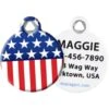 Dog Tag Art Stars & Stripes Personalized Dog & Cat ID Tag