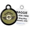 Dog Tag Art Co-Pilot Personalized Dog & Cat ID Tag