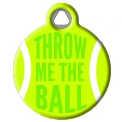 Dog Tag Art Throw Me The Ball Personalized Dog ID Tag 6 Dog Tag Art Throw Me The Ball Personalized Dog ID Tag -PetSafe Kong Shop 270004 PT1. AC SS1800 V1612322481
