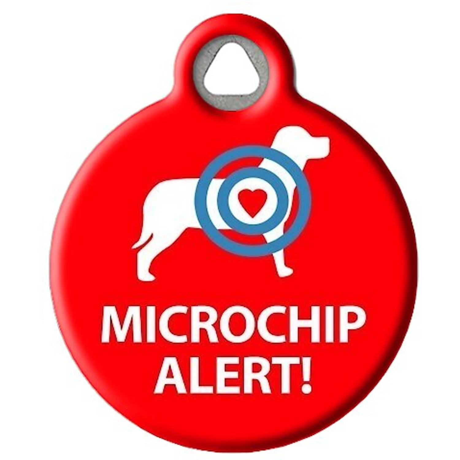 Dog Tag Art Microchip Alert Personalized Dog & Cat ID Tag 2 Dog Tag Art Microchip Alert Personalized Dog & Cat ID Tag - Image 2