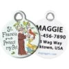 Dog Tag Art St. Francis Protection Personalized Dog & Cat ID Tag
