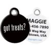 Dog Tag Art Got Treats? Personalized Dog & Cat ID Tag