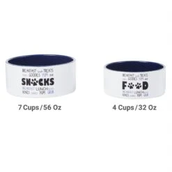 Frisco Food & Paw Non-skid Ceramic Dog Bowl 10 Frisco Food & Paw Non-skid Ceramic Dog Bowl -PetSafe Kong Shop 270195 PT5. AC SS1800 V1620912525