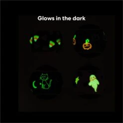 Frisco Halloween Glow In The Dark Fetch Squeaky Tennis Ball Dog Toy -PetSafe Kong Shop 270525 PT2. AC SS1800 V1689878831