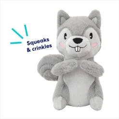 Frisco Camping Squirrel Plush Squeaky Dog Toy 8 Frisco Camping Squirrel Plush Squeaky Dog Toy -PetSafe Kong Shop 271001 PT2. AC SS1800 V1686579152
