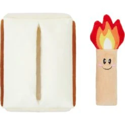 Frisco Camping Match Box 2-in-1 Plush Squeaky Dog Toy -PetSafe Kong Shop 271029 PT2. AC SS1800 V1626368539
