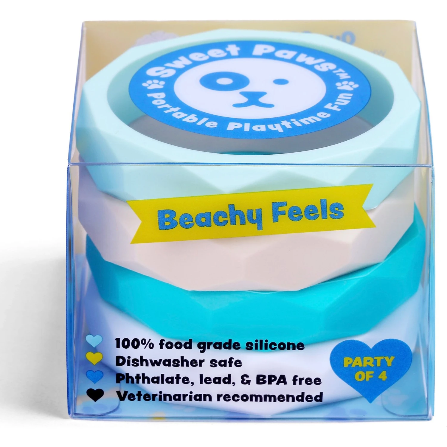 Sweet Paws Wearable Puppy Teether Stack Dog Chew Toy 8 Sweet Paws Wearable Puppy Teether Stack Dog Chew Toy - Image 8