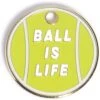 Trill Paws Ball Is Life Personalized Dog & Cat ID Tag