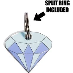Trill Paws Diamond Personalized Dog & Cat ID Tag -PetSafe Kong Shop 272354 PT3. AC SS1800 V1613601196
