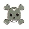 Trill Paws Skull & Bones Personalized Dog & Cat ID Tag