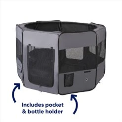 Frisco Soft-Sided Dog, Cat & Small Pet Exercise Playpen -PetSafe Kong Shop 277929 PT3. AC SS1800 V1667227657