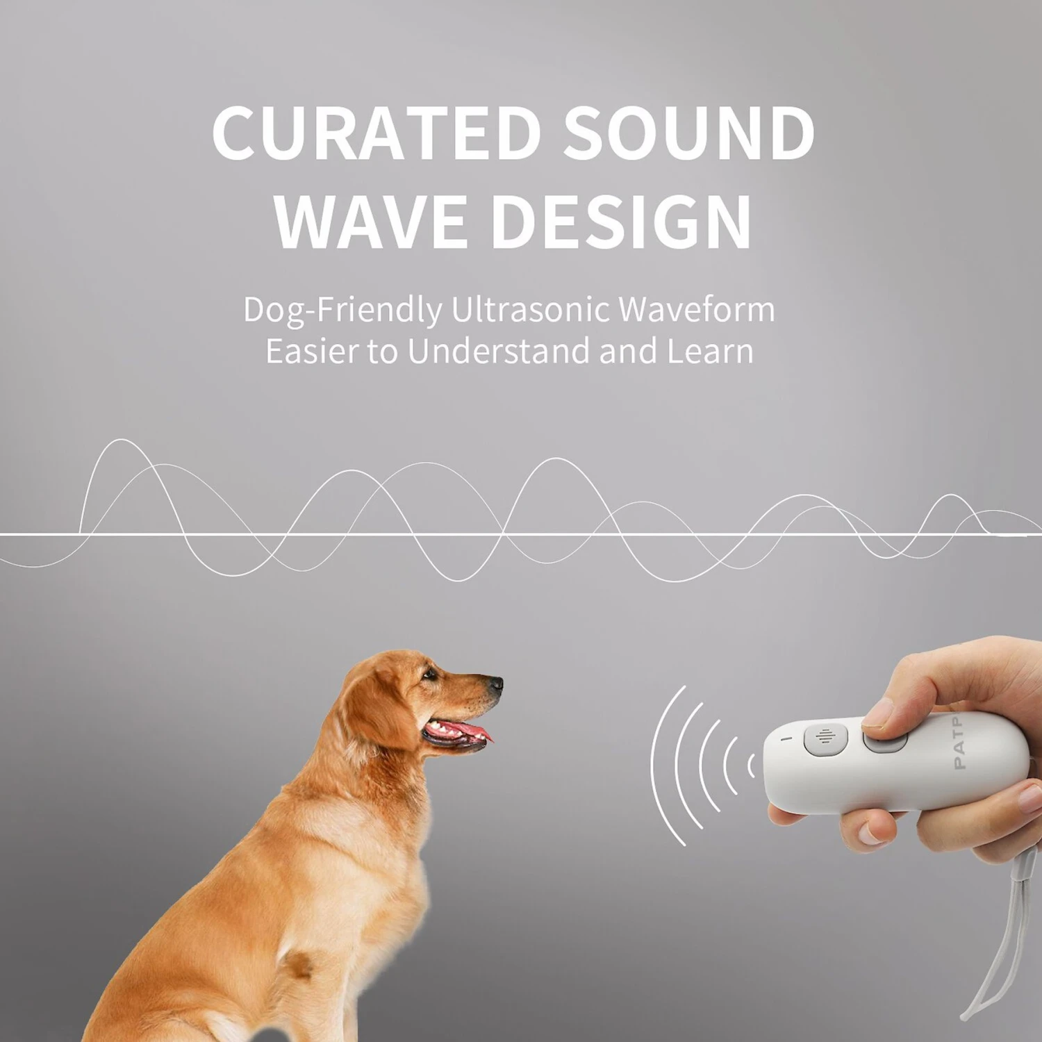 PATPET U01 Ultrasonic Pet Behavior Training & Animal Deer Goose Deterrent Remote 4 PATPET U01 Ultrasonic Pet Behavior Training & Animal Deer Goose Deterrent Remote - Image 4