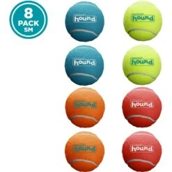Outward Hound Squeaker Balls Small Dog Toys, 8 Count -PetSafe Kong Shop 278085 PT5. AC SS1800 V1636513295