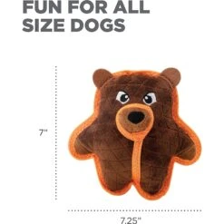 Outward Hound Xtreme Seamz Bear Dog Toy -PetSafe Kong Shop 279860 PT4. AC SS1800 V1631679447