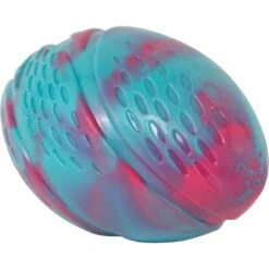 Petstages Grunt N Punt Football Dog Toy, Blue & Pink -PetSafe Kong Shop 280174 PT5. AC SS1800 V1636509136