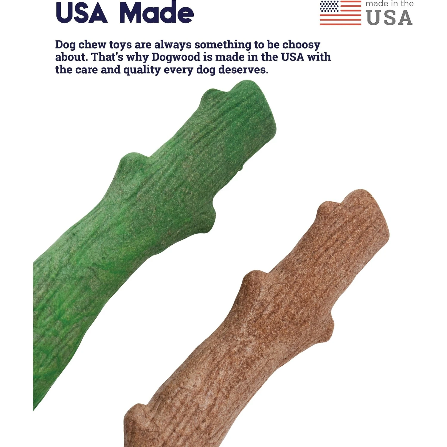 Petstages Dogwood Dog Chew Toy, Large, 2 Count 3 Petstages Dogwood Dog Chew Toy, Large, 2 Count - Image 3