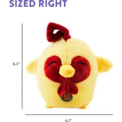 Charming Pet Poppers Chicken Plush Dog Toy, Yellow, X-Small -PetSafe Kong Shop 280224 PT6. AC SS1800 V1618933158