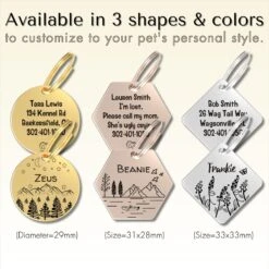 PawFurEver Circle Personalized Dog ID Tag 11 PawFurEver Circle Personalized Dog ID Tag -PetSafe Kong Shop 280503 PT3. AC SS1800 V1694202860