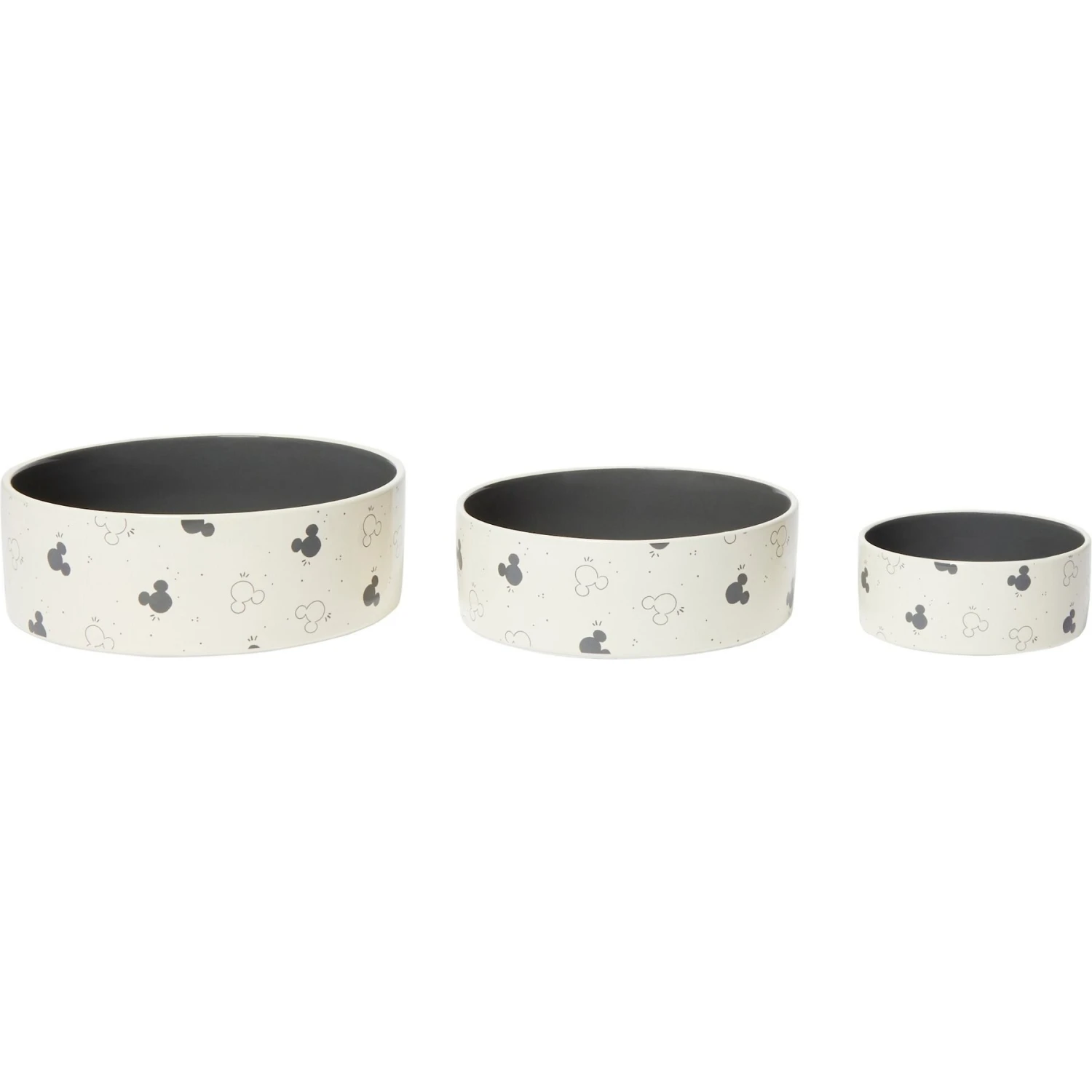 Disney Mickey Mouse Watercolor Silhouette No-Skid Ceramic Dog & Cat Bowl 5 Disney Mickey Mouse Watercolor Silhouette No-Skid Ceramic Dog & Cat Bowl - Image 5