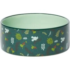 Disney Mickey Mouse Holiday Non-Skid Ceramic Dog & Cat Bowl