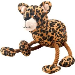 Charming Pet Dangle Dudes Leopard Squeaky Dog Toy -PetSafe Kong Shop 281857 PT3. AC SS1800 V1616769752