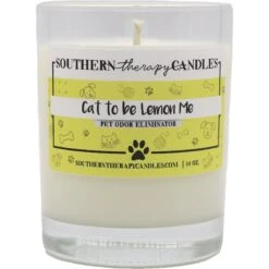 Southern Therapy Candles Cat To Be Lemon Me Odor Eliminator Candle