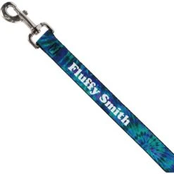 Buckle-Down Personalized Dog Leash, Tie Dye