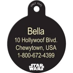 Quick-Tag Star Wars BB-8 How I Roll Circle Personalized Dog & Cat ID Tag 6 Quick-Tag Star Wars BB-8 How I Roll Circle Personalized Dog & Cat ID Tag -PetSafe Kong Shop 286306 PT2. AC SS1800 V1619216817