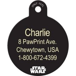 Quick-Tag Star Wars Darth Vader Stormtrooper Circle Personalized Dog & Cat ID Tag -PetSafe Kong Shop 286314 PT2. AC SS1800 V1619216827