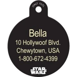 Quick-Tag Star Wars The Mandalorian's The Child Baby Yoda All Ears Circle Personalized Dog & Cat ID Tag -PetSafe Kong Shop 286320 PT2. AC SS1800 V1619217150