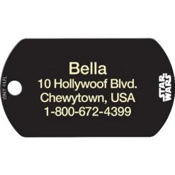 Quick-Tag Star Wars The Mandalorian's The Child Baby Yoda Military Personalized Dog & Cat ID Tag -PetSafe Kong Shop 286322 PT2. AC SS1800 V1619217151