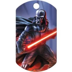 Quick-Tag Star Wars Darth Vader Military Personalized Dog & Cat ID Tag 5 Quick-Tag Star Wars Darth Vader Military Personalized Dog & Cat ID Tag -PetSafe Kong Shop 286333 PT1. AC SS1800 V1619215619