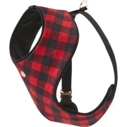 Frisco Fashion Over-The-Head Harness, Blue Plaid -PetSafe Kong Shop 287472 PT4. AC SS1800 V1632316113