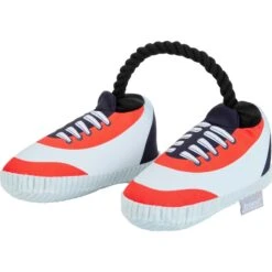 Frisco Running Shoes Plush With Rope Dog Toy
