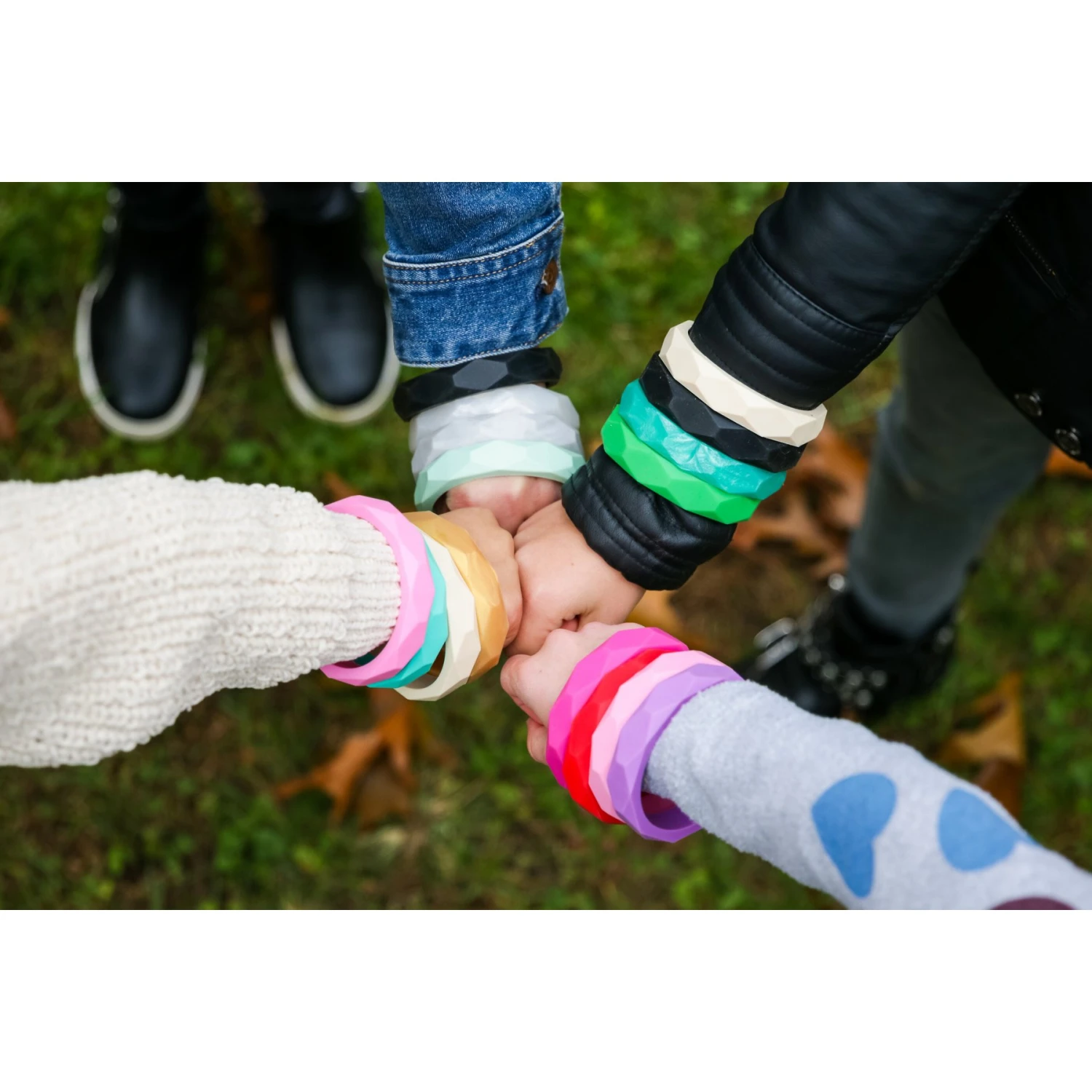 Sweet Paws Santa Paws Stack Wearable Puppy Teether Dog Toy, 4 Count 6 Sweet Paws Santa Paws Stack Wearable Puppy Teether Dog Toy, 4 Count - Image 6