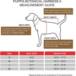 Puppia Botanical A Dog Harness -PetSafe Kong Shop 289070 PT3. AC SS1800 V1619106129