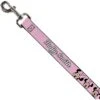 Buckle-Down Disney Minnie Mouse Expressions Polka Dot Personalized Dog Leash
