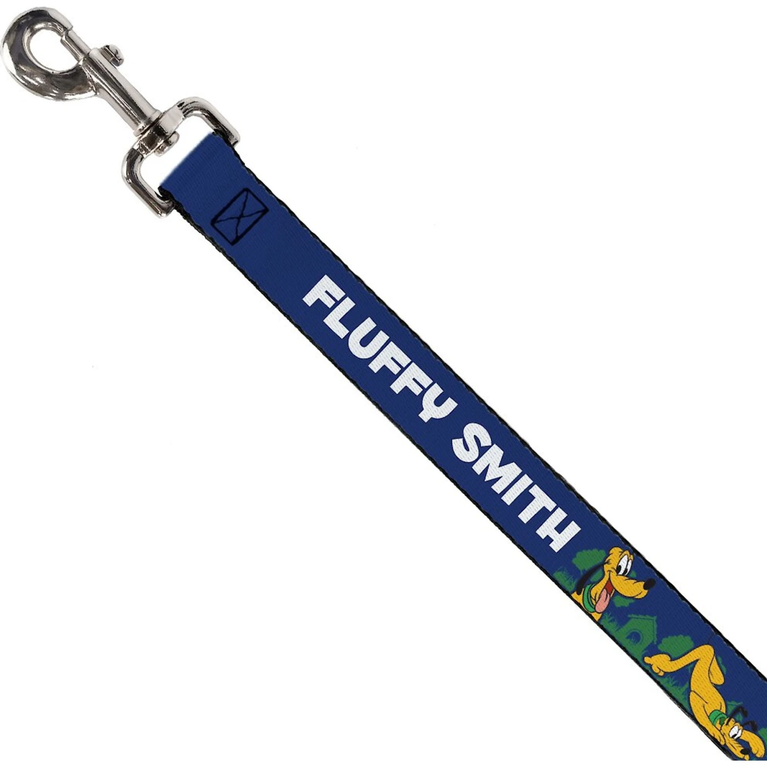 Buckle-Down Disney Pluto 4-Poses/Landscape Personalized Dog Leash 1 Buckle-Down Disney Pluto 4-Poses/Landscape Personalized Dog Leash