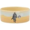 STAR WARS THE MANDALORIAN & CHILD Desert Non-Skid Ceramic Dog & Cat Bowl